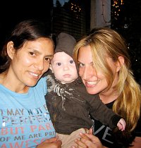Rosie, Jonas and Nicole